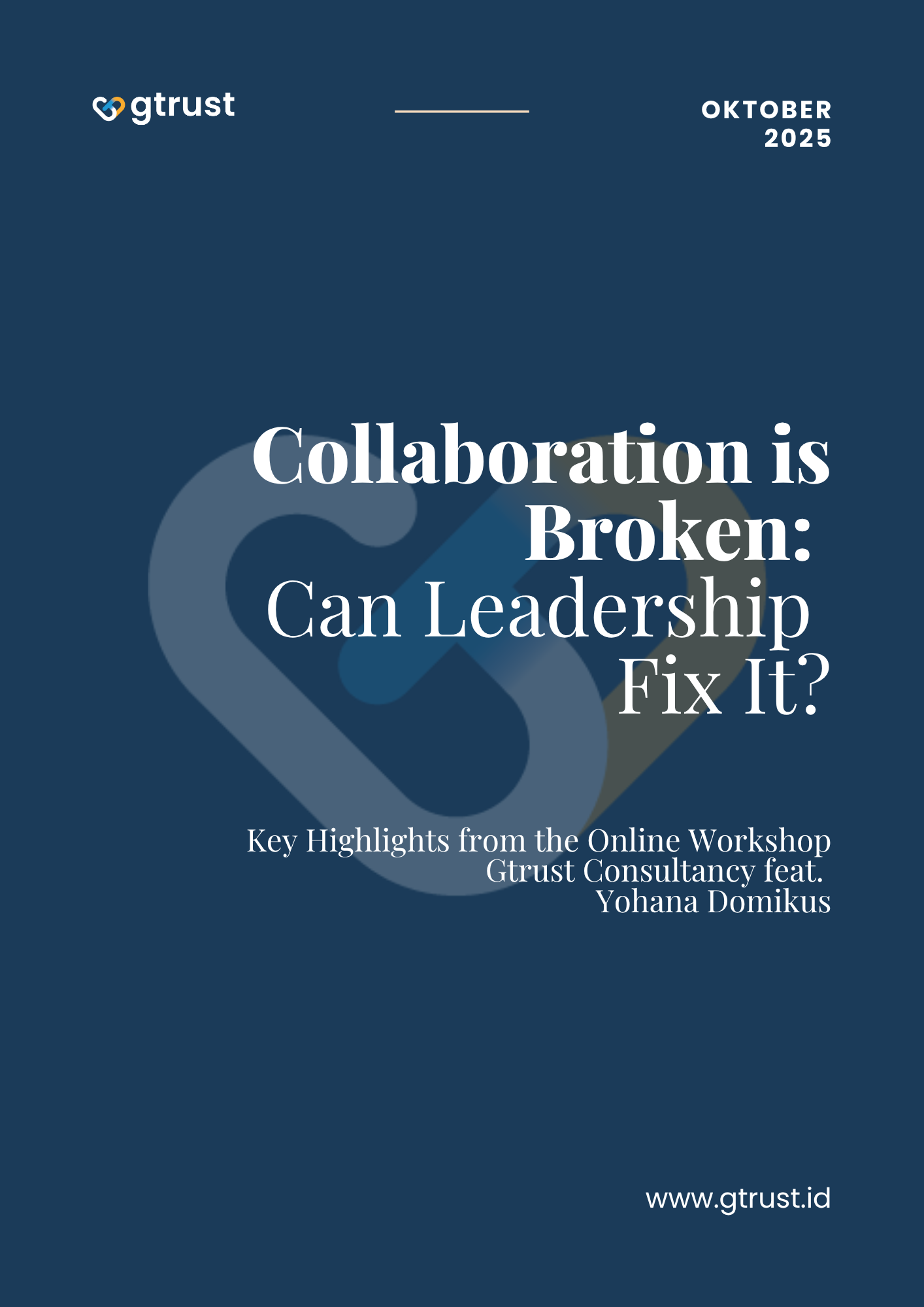Collaboration Is Broken, Can Leadership Fix It?